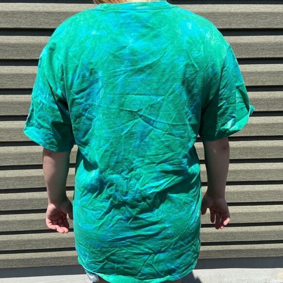 Champion custom reverse tie dye T-shirt - Picture 5 of 6